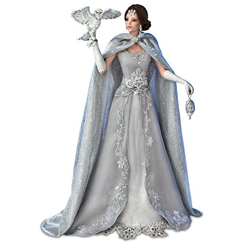 The Ashton - Drake Galleries Cindy McClure Fantasy Doll With Owl Spirit Guide: Snow Queen With Crystal Crown 16