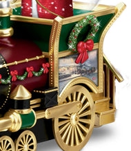 Load image into Gallery viewer, The Bradford Exchange Wonderland Express Miniature Snow Globe Collection: Santa Claus Comin&#39; To Town Christmas Decoration by Thomas Kinkade Issue #1 - RCE Global Solutions
