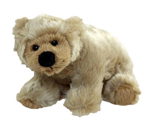 Bukowski Design Little Brumma the Brown Polar Bear Super Soft High Quality Plush Stuffed Animal Toy 6 1/2