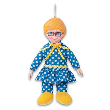 Load image into Gallery viewer, The Ashton-Drake Galleries Mrs. Beasley Doll Plush Christmas Ornament Says Her 11 Iconic Phrases 5.5-inches - RCE Global Solutions
