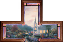 Load image into Gallery viewer, The Bradford Exchange &quot;Rejoice&quot; Issue #7 Light of Faith Illuminated Cross Collection by Thomas Kinkade 8-inches - RCE Global Solutions
