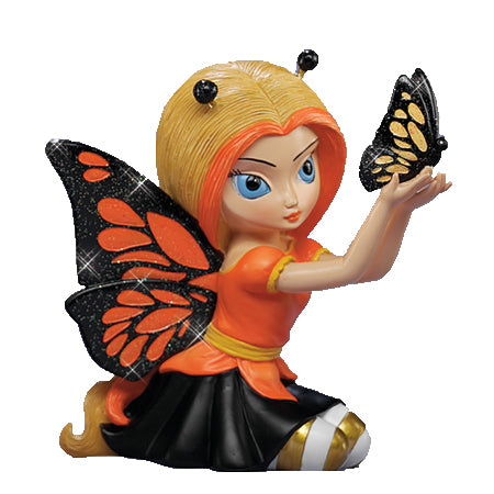 The Hamilton Collection Beautiful as a Butterfly Cute as a Bug Fairy Figurine by Jasmine Becket-Griffith 4-inches - RCE Global Solutions