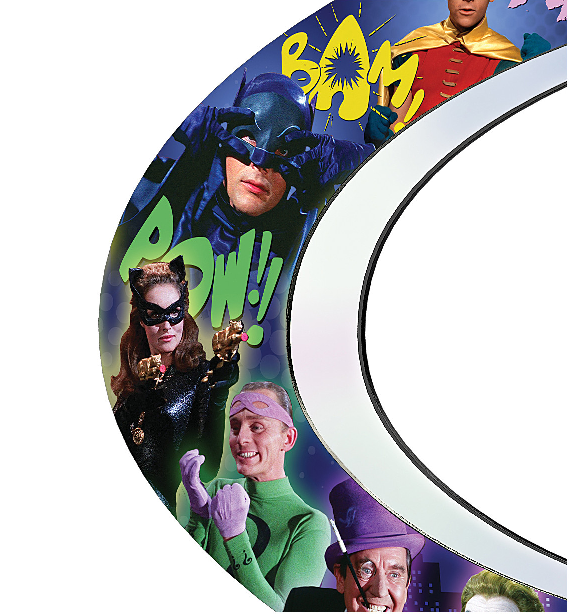 The Bradford Exchange Illuminated Levitating Bat Signal Lights Up with ...