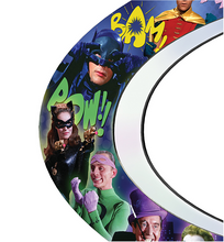 Load image into Gallery viewer, The Bradford Exchange Illuminated Levitating Bat Signal Lights Up with Classic Batman TV Series Imagery of Batman Robin Catwoman Riddler Penguin Joker Batmobile 7&quot;-Inches - RCE Global Solutions
