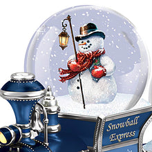 Load image into Gallery viewer, The Bradford Exchange Dona Gelsinger Snowball Express Musical Snowglobe Train Issue #1 - RCE Global Solutions
