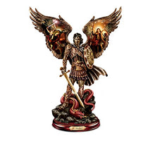 Load image into Gallery viewer, The Bradford Exchange &#39;Michael: Triumphant Warrior&#39; Cold-Cast Bronze Sculpture - RCE Global Solutions
