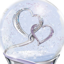 Load image into Gallery viewer, The Bradford Exchange The Love Between Mother and Daughter is Forever Musical Glitter Globe from Mom - RCE Global Solutions
