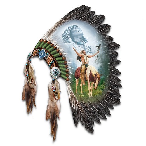 Native American-Inspired Wall Decor: Calling Of The Spirits by The Bradford Exchange - RCE Global Solutions
