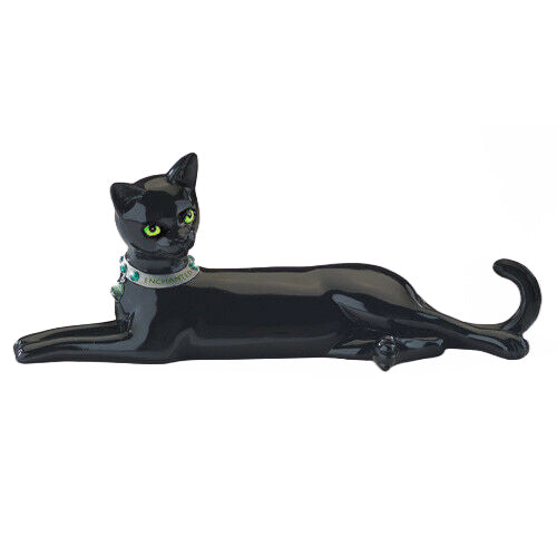 The Hamilton Collection Enchanted Armour - Virtues of the Black Cat Figurine - RCE Global Solutions