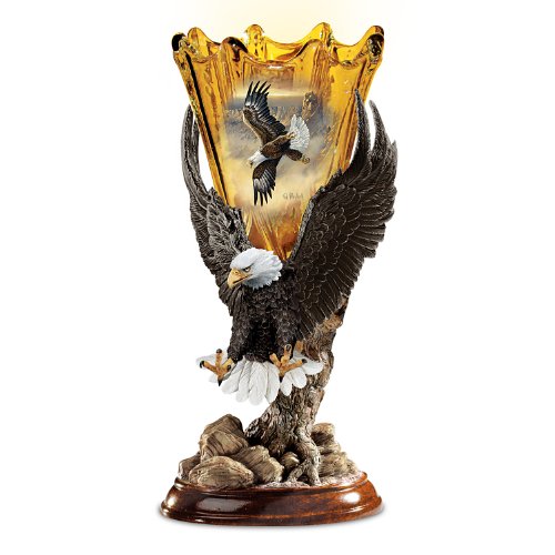 The Bradford Exchange Lamp: Golden Majesty Ted Blaylock Torchiere Lamp - RCE Global Solutions