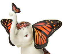 Load image into Gallery viewer, The Hamilton Collection Magical Monarch Butterfly and Elephant Figurine - RCE Global Solutions
