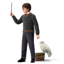 Load image into Gallery viewer, The Ashton - Drake Galleries Harry Potter Ultimate Year One Portrait Figure Officially Licensed in Hogwarts Uniform with 5 Sculpted Accessories Including  Harry&#39;s Wand Hedwig Broom Sorting Hat and Stack of Text Books 10.5&quot;-Inches - RCE Global Solutions
