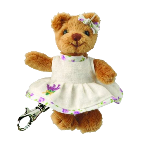 Bukowski Design Johanna the Teddy Bear Key Ring Super Soft High Quality Plush Stuffed Animal Toy 4” - RCE Global Solutions