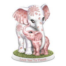 Load image into Gallery viewer, The Hamilton Collection &quot;Love You To Pieces&quot; Autism Awareness Elephant Figurine by Blake Jensen 3.75-inches - RCE Global Solutions
