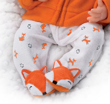 Load image into Gallery viewer, The Ashton - Drake Galleries Lil Rascal Lifelike So Truly Real® Baby Boy Doll Weighted Fully Poseable with Soft  RealTouch® Vinyl Skin Custom Fox Outfit by Master Doll Artist Linda Murray 18&quot;-inches - RCE Global Solutions
