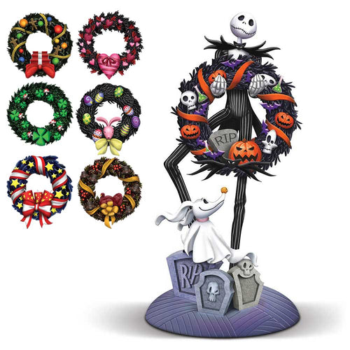 Disney Nightmare Before Christmas Jack Skellington Spooky Celebration Sculpture - RCE Global Solutions