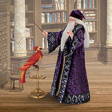 Load image into Gallery viewer, The Asthon-Drake Galleries Professor Dumbledore Poseable Portrait Figure Includes Wand and Fawkes 14-inches - RCE Global Solutions
