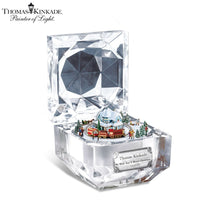 Load image into Gallery viewer, The Bradford Exchange Thomas Kinkade We Wish You A Merry Christmas Best Loved Christmas Carols Music Box - RCE Global Solutions
