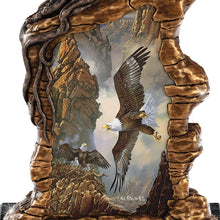 Load image into Gallery viewer, The Bradford Exchange Soaring Spirits Illuminated Eagle Sculpture by Ted Blaylock 24-inches - RCE Global Solutions
