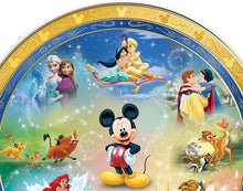 Load image into Gallery viewer, The Bradford Exchange Disney Characters Magic Moments Heirloom Porcelain Collector Plate with Custom-Designed Presentation Case - RCE Global Solutions
