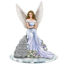 Load image into Gallery viewer, The Hamilton Collection Dona Gelsinger Angel of Courage Religious Figurine with Swarovski Crystals - RCE Global Solutions
