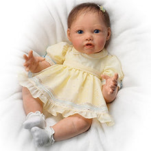 Load image into Gallery viewer, The Ashton-Drake Galleries &quot; Pick Me Up Natalie&quot; Baby Doll Crafted with RealTouch® Vinyl &amp; Touch-activated Technology Lifelike Doll by Jannie DeLange 20-inches - RCE Global Solutions
