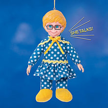 Load image into Gallery viewer, The Ashton-Drake Galleries Mrs. Beasley Doll Plush Christmas Ornament Says Her 11 Iconic Phrases 5.5-inches - RCE Global Solutions

