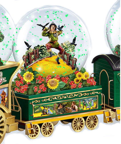 The Bradford Exchange Wizard of OZ Thinking On His Feet Journey To Oz Globe Train #2
