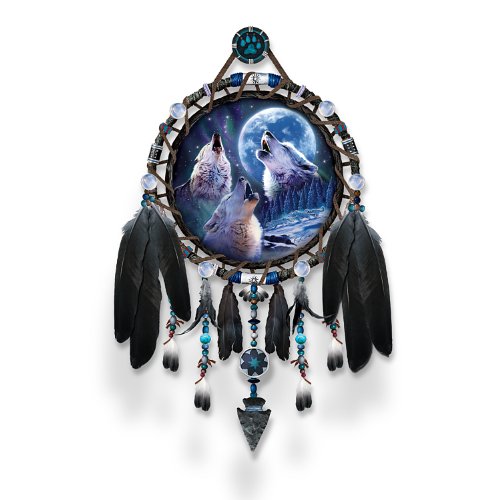 The Bradford Exchange Dreamcatcher Collector Plate: Wolf Songs - RCE Global Solutions
