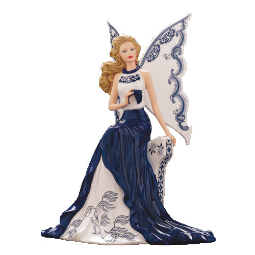 Allure of the Graceful Willow Angel Magic of Blue Willlow Figurine Bradford - RCE Global Solutions