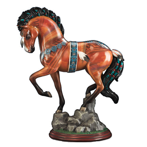 Native Treasure of the Painted Pony Native Horse Figurine - Bradford Exchange - RCE Global Solutions