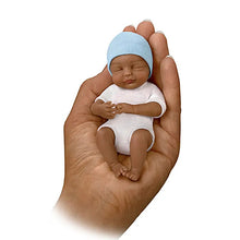 Load image into Gallery viewer, The Ashton-Drake Galleries Gods Greatest Gift Lifelike African American Black Miniature Baby Girl Doll and Realistic Hand Sculpture with Do It Yourself Personalization Kit 6.5&quot;-Inches - RCE Global Solutions
