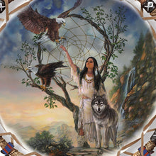 Load image into Gallery viewer, The Bradford Exchange Mystic Dreams Dreamcatcher Wall Decor with Exclusive Russ Docken Artwork - RCE Global Solutions
