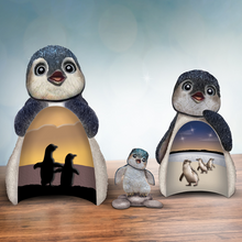 Load image into Gallery viewer, Blake Jensen Nesting Penguin Figurine Set With Crystals The Hamilton Collection - RCE Global Solutions
