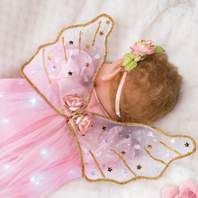 Load image into Gallery viewer, The Ashton - Drake Galleries Dream Blossom Silicone Fairy Baby Doll with Illuminated Outfit Poseable &amp; Handcrafted TrueTouch® Authentic Silicone Skin Baby Girl Doll by Ina Volprich 13.5&quot;-Inches - RCE Global Solutions
