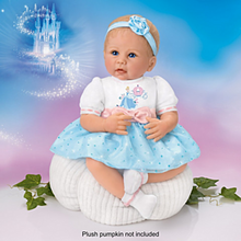 Load image into Gallery viewer, The Ashton - Drake Galleries Perfect Little Princess Lifelike So Truly Real® Baby Girl Doll in Disney Cinderella Outfit Weighted Fully Poseable with Soft RealTouch® Vinyl Skin by Linda Murray 17&quot;-Inches - RCE Global Solutions
