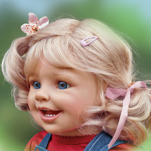 Load image into Gallery viewer, The Ashton - Drake Galleries &quot;Lea And The Summer&quot; Lifelike Child Doll So Truly Real® Poseable Dolls Handcrafted of RealTouch® Vinyl by Acclaimed Artist Monika Gerdes 24-inches - RCE Global Solutions
