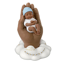 Load image into Gallery viewer, The Ashton-Drake Galleries Gods Greatest Gift Lifelike African American Black Miniature Baby Girl Doll and Realistic Hand Sculpture with Do It Yourself Personalization Kit 6.5&quot;-Inches - RCE Global Solutions
