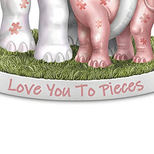 Load image into Gallery viewer, The Hamilton Collection &quot;Love You To Pieces&quot; Autism Awareness Elephant Figurine by Blake Jensen 3.75-inches - RCE Global Solutions
