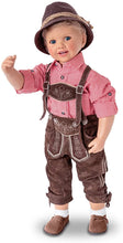 Load image into Gallery viewer, Monika Peter Luis Boy Child Doll with Bavarian-Style Outfit and Rotating Joints by The Ashton-Drake Galleries - RCE Global Solutions
