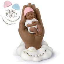 Load image into Gallery viewer, The Ashton-Drake Galleries Gods Greatest Gift Lifelike African American Black Miniature Baby Girl Doll and Realistic Hand Sculpture with Do It Yourself Personalization Kit 6.5&quot;-Inches - RCE Global Solutions
