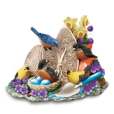 Spring Arrival Figurine Decoration Bird Nature s Songbook Bradford Exchange - RCE Global Solutions